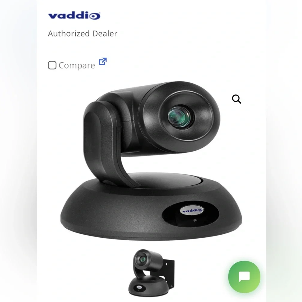 Vaddio 999-99400-000 RoboSHOT 12E 1080p PTZ Network Camera (Black)